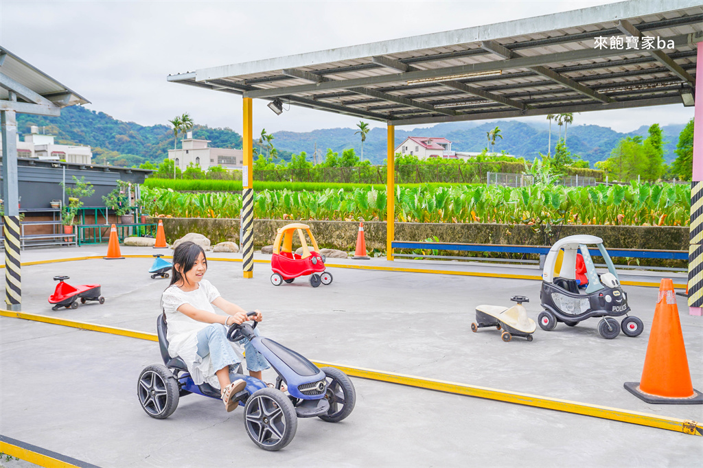 苗栗公館【棗莊古藝庭園膳坊】苗栗親子友善餐廳~平價客家餐廳附可愛動物區跟沙坑 @來飽寶家ba