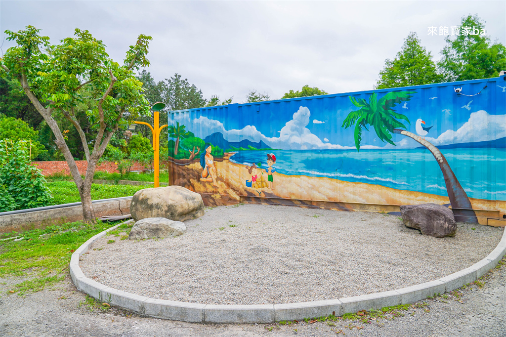 苗栗公館【棗莊古藝庭園膳坊】苗栗親子友善餐廳~平價客家餐廳附可愛動物區跟沙坑 @來飽寶家ba