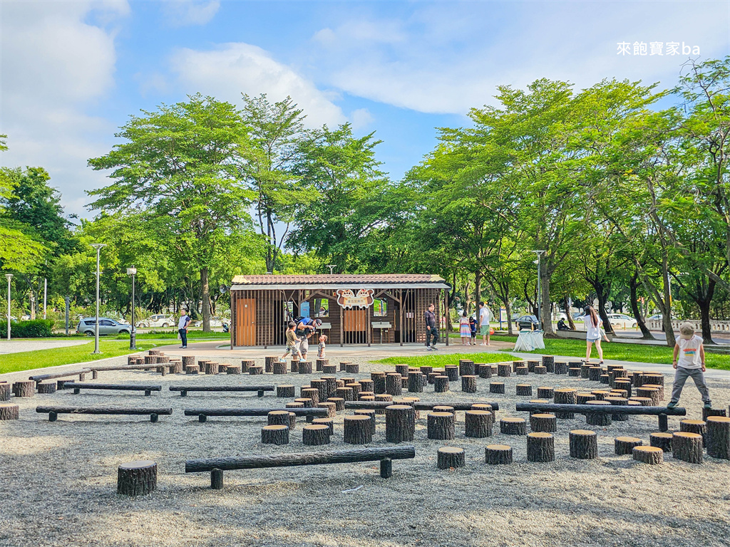 雲林玩水景點【膨鼠森林公園】斗六金瓜鼠樂園~攀爬網、橡果溜滑梯、橡果體健山丘、膨鼠遊戲草原！ @來飽寶家ba