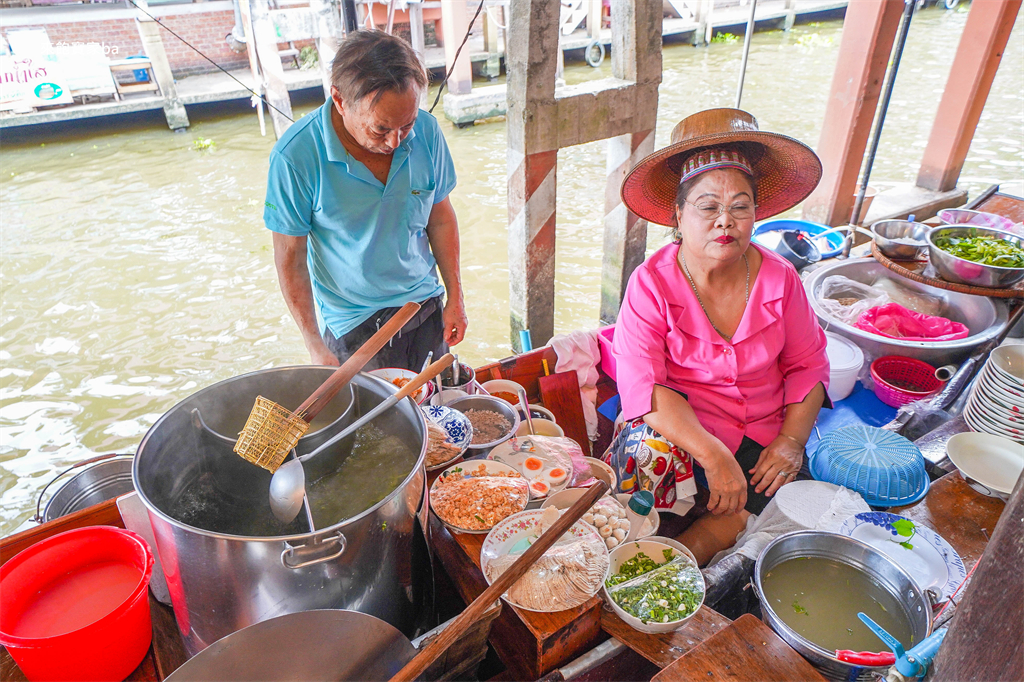 【泰國曼谷】丹能莎朵水上市場｜搭船體驗水上人家生活，曼谷必去的經典景點！ @來飽寶家ba