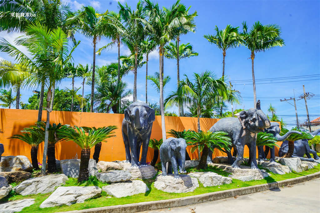 【泰國芭達雅】東芭樂園 Nong Nooch Village｜世界十大花園之一，恐龍谷、泰國傳統舞蹈、泰拳秀、大象秀 @來飽寶家ba