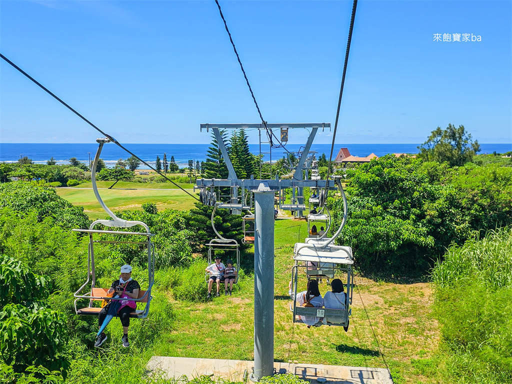 沖繩宮古島【The Shigira lift Ocean sky】西南樂園纜車，登山纜車一覽沖繩無敵海景！ @來飽寶家ba