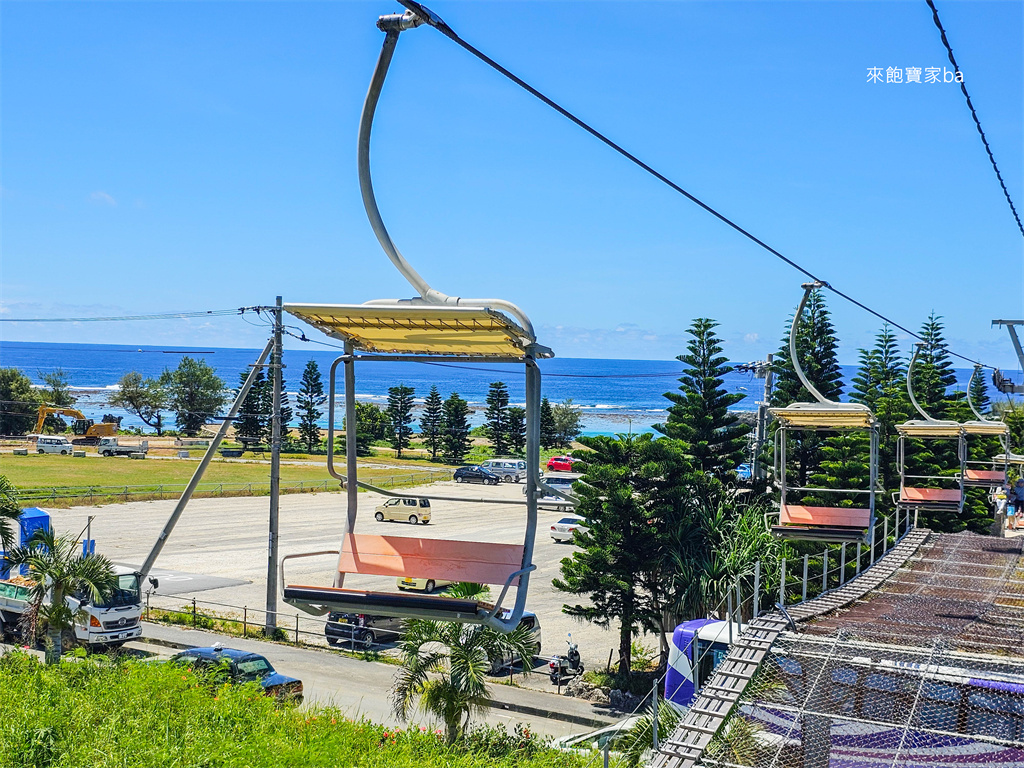 沖繩宮古島【The Shigira lift Ocean sky】西南樂園纜車，登山纜車一覽沖繩無敵海景！ @來飽寶家ba