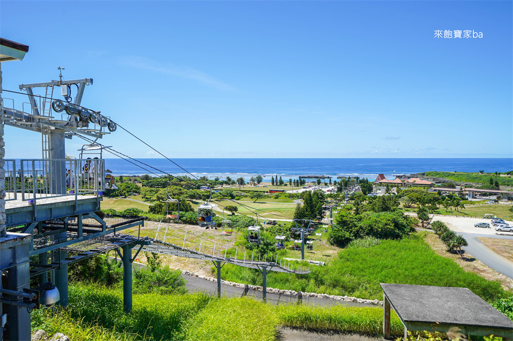 沖繩宮古島【The Shigira lift Ocean sky】西南樂園纜車，登山纜車一覽沖繩無敵海景！ @來飽寶家ba