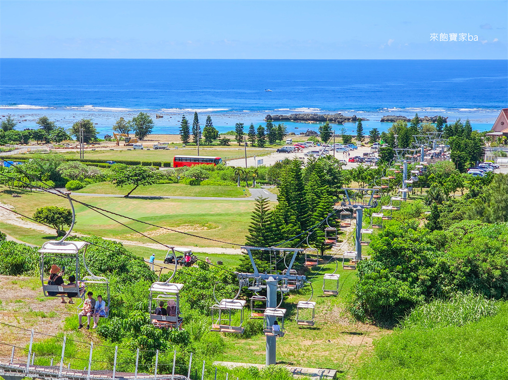 沖繩宮古島【The Shigira lift Ocean sky】西南樂園纜車，登山纜車一覽沖繩無敵海景！ @來飽寶家ba