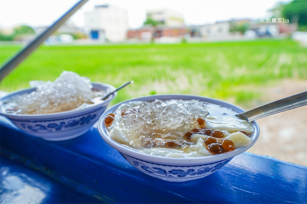 彰化秀水【秀水榕樹下豆花】路邊不起眼鐵皮屋，卻是在地人氣小吃 @來飽寶家ba