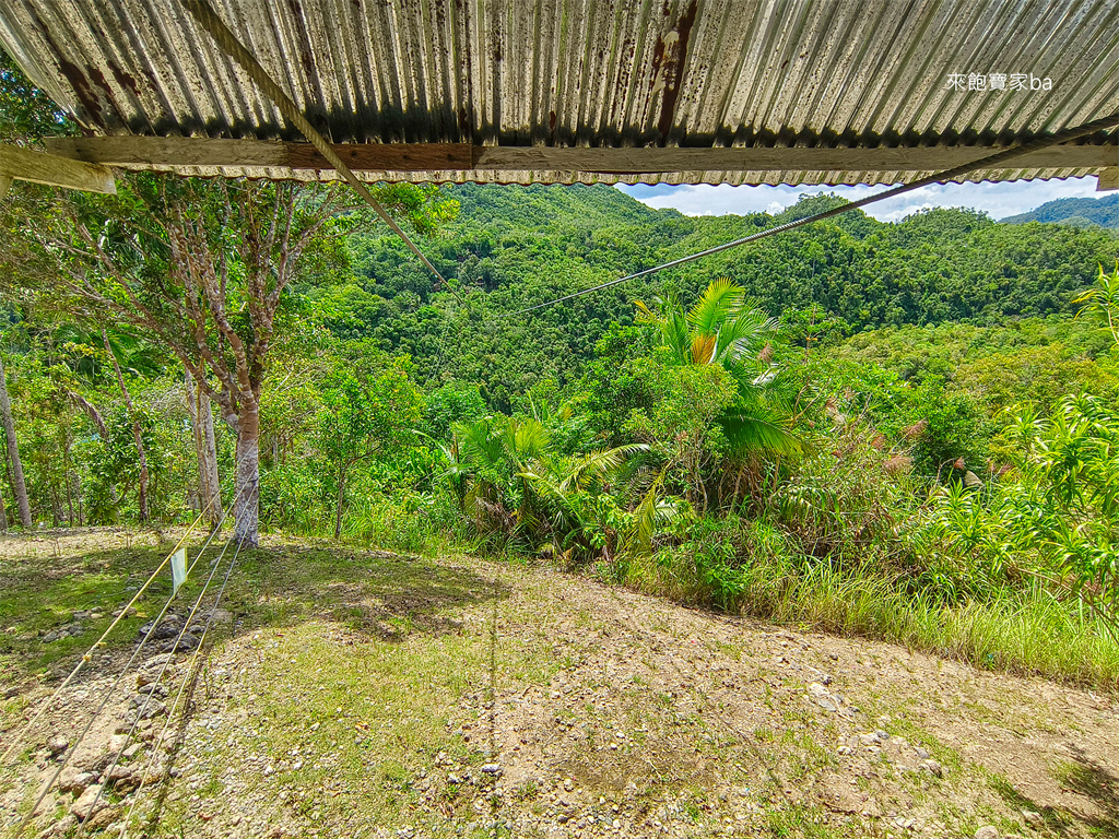 薄荷島景點【Loboc Ecotourism Adventure Park】洛柏克生態冒險公園~必玩高空溜索Zipline，空中飛人飛躍河谷 @來飽寶家ba