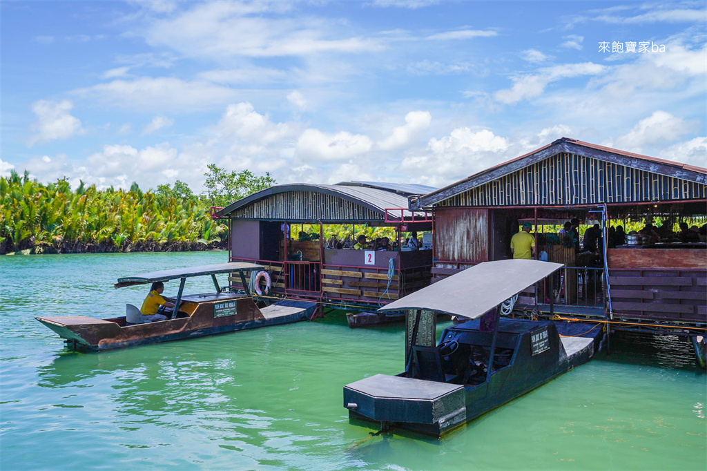 薄荷島景點【羅伯克河漂流竹筏餐廳】Rio Verde Floating Resto 必體驗薄荷島傳統美食吃到飽 @來飽寶家ba