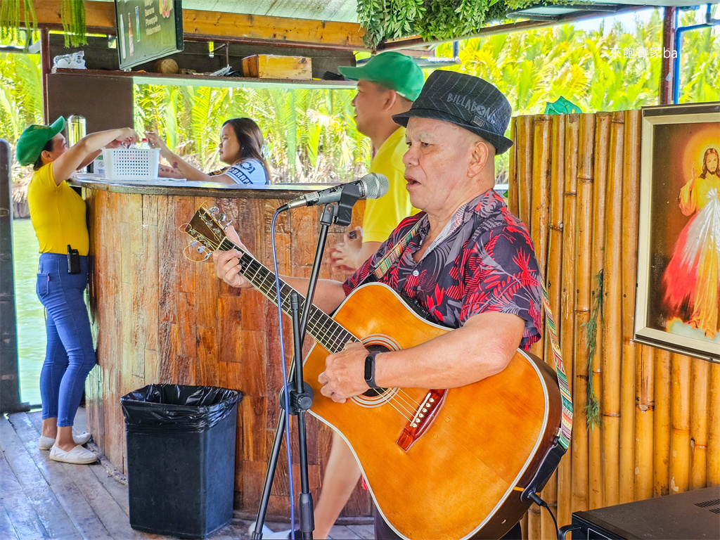 薄荷島景點【羅伯克河漂流竹筏餐廳】Rio Verde Floating Resto 必體驗薄荷島傳統美食吃到飽 @來飽寶家ba