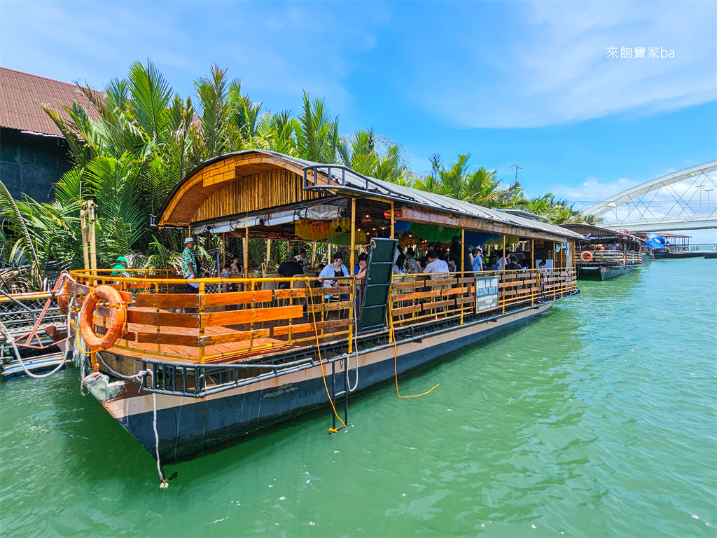 薄荷島景點【羅伯克河漂流竹筏餐廳】Rio Verde Floating Resto 必體驗薄荷島傳統美食吃到飽 @來飽寶家ba