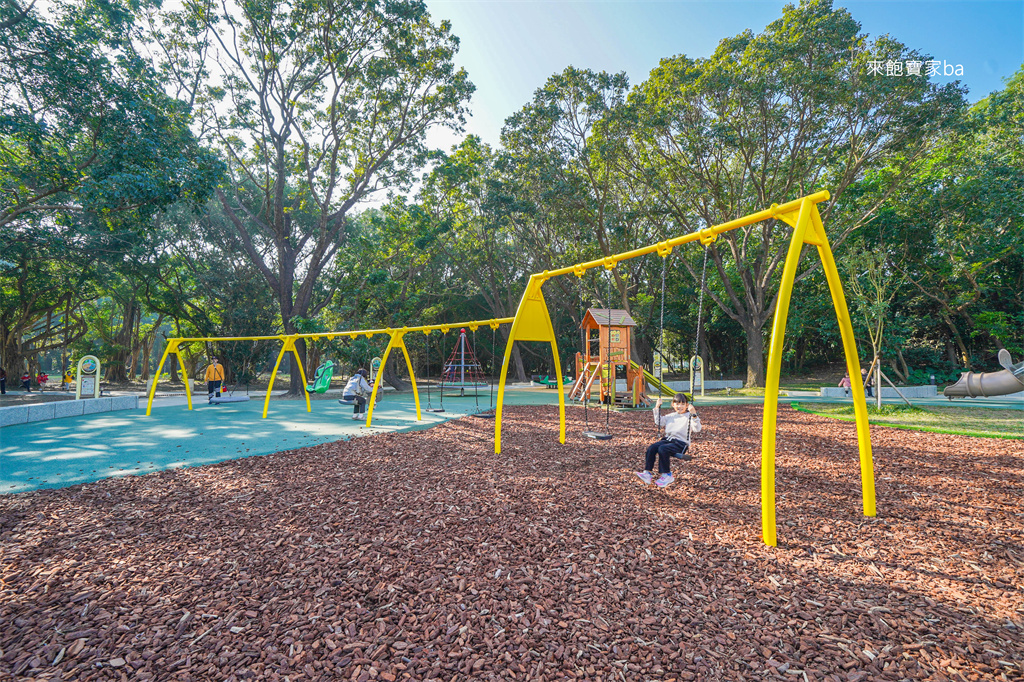 高雄親子景點｜95公頃【楠梓都會公園】最新鳥主題遊戲場~同場加映 爸媽解放雙手，出遊橫著走！一台多用「日韓人気可擴充購物車」 @來飽寶家ba