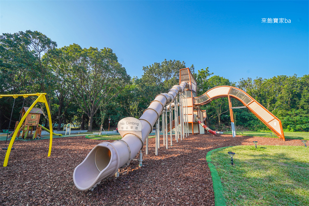 高雄親子景點｜95公頃【楠梓都會公園】最新鳥主題遊戲場~同場加映 爸媽解放雙手，出遊橫著走！一台多用「日韓人気可擴充購物車」 @來飽寶家ba