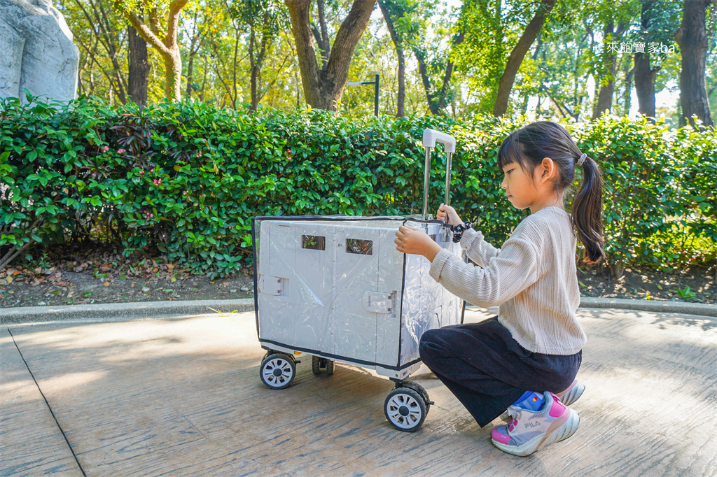 高雄親子景點｜95公頃【楠梓都會公園】最新鳥主題遊戲場~同場加映 爸媽解放雙手，出遊橫著走！一台多用「日韓人気可擴充購物車」 @來飽寶家ba