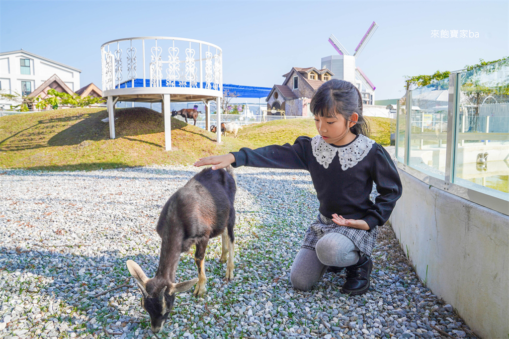 彰化員林景點【琉璃仙境】最新可愛動物區、戲水遊戲區，哈比屋、粉虹教堂、純白教堂夢幻美拍！ @來飽寶家ba