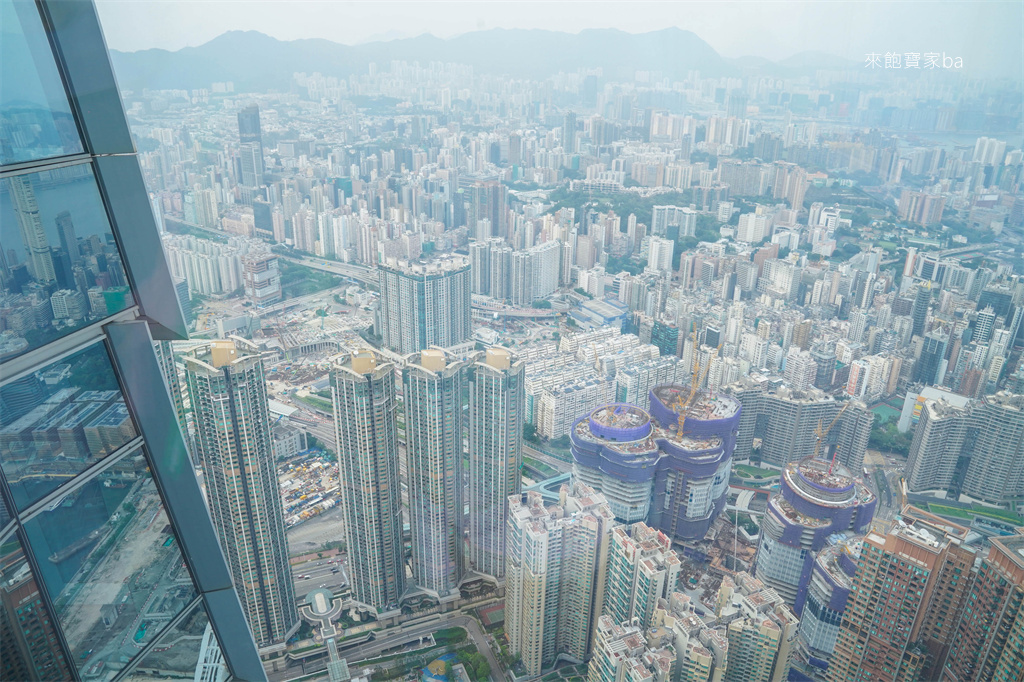 香港景點推薦【天際100】SKY100觀景台、Café 100，360度遠眺香港夜景！（交通、門票） @來飽寶家ba