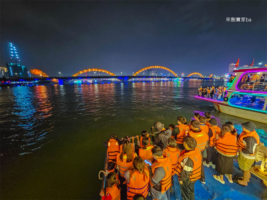 峴港景點【龍橋】Dragon Bridge龍橋燈光噴火秀時間、搭船遊漢江 @來飽寶家ba