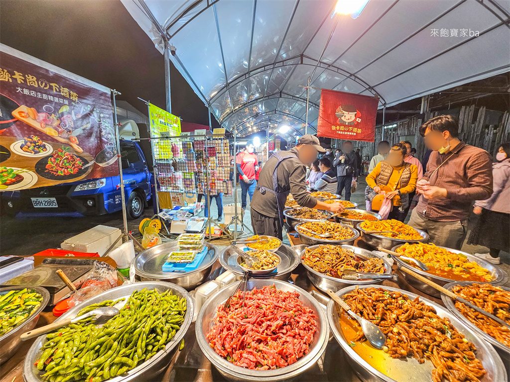 埔里景點【埔里城觀光夜市】埔里最大夜市，每週五六日才營業（美食遊戲攤位、停車） @來飽寶家ba