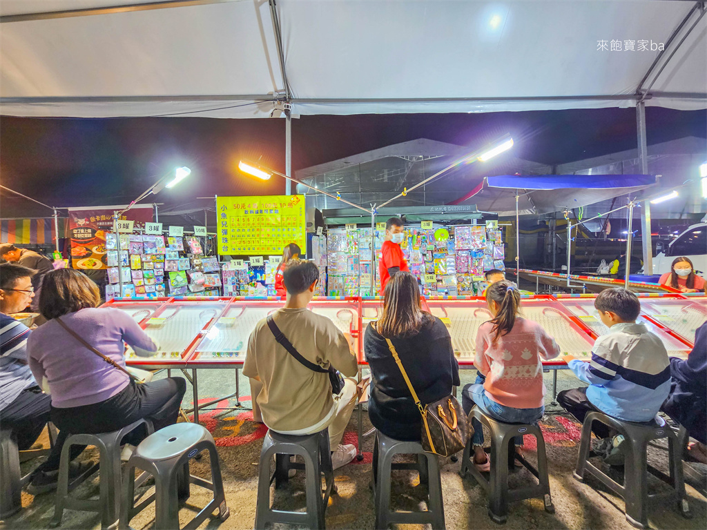 埔里景點【埔里城觀光夜市】埔里最大夜市，每週五六日才營業（美食遊戲攤位、停車） @來飽寶家ba