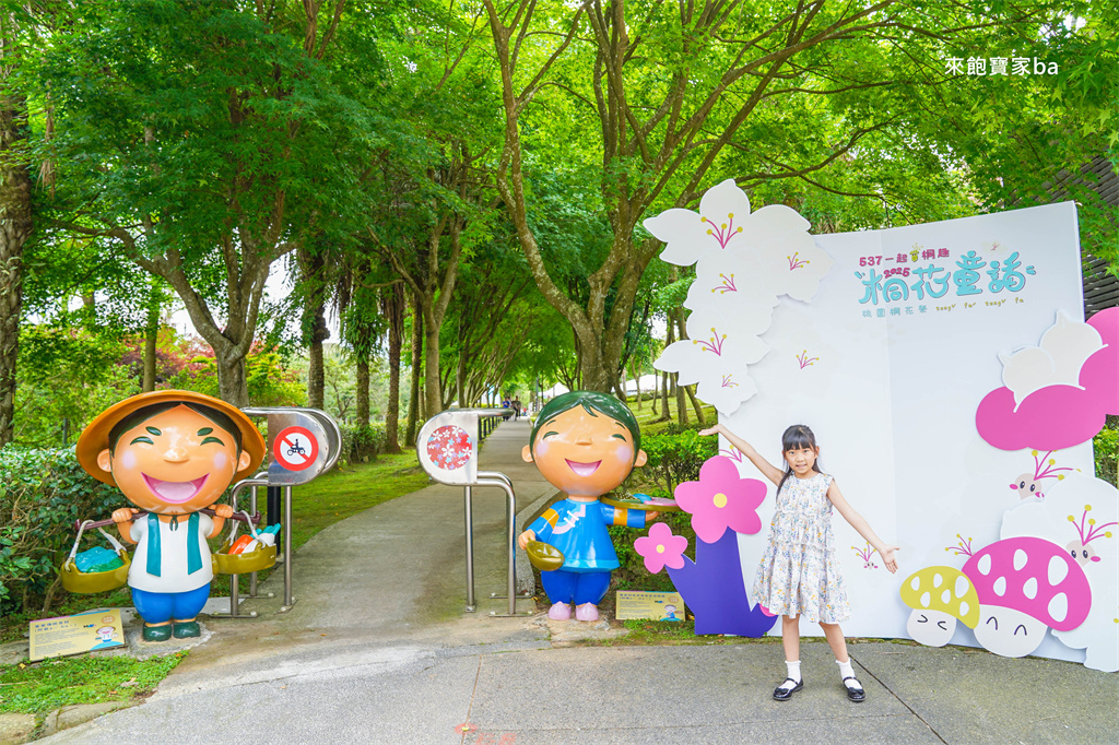 【2025桃園桐花祭】全臺唯一兒童版桐花祭「桐花童話」，537一起賞桐趣 @來飽寶家ba