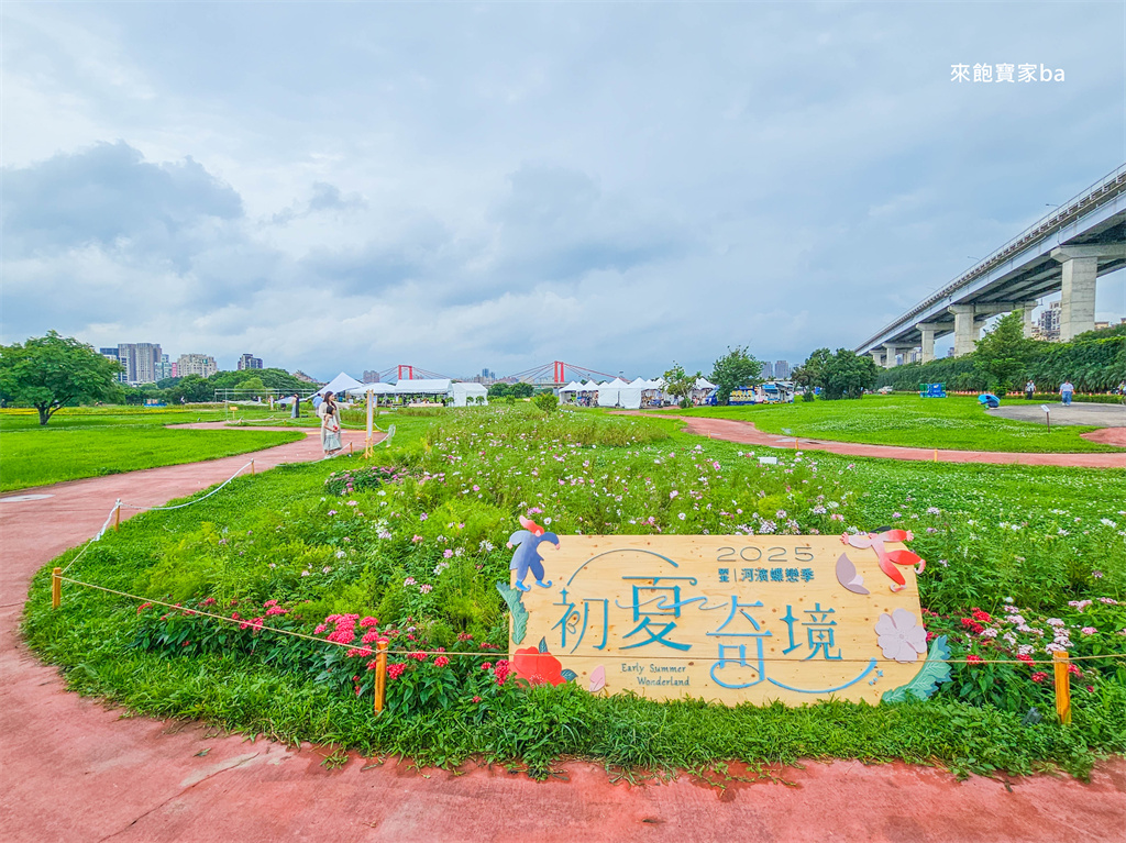 【2025新北河濱蝶戀季・初夏奇境】8萬株花海秘境，夜賞璀璨光影，邂逅初夏才有的浪漫！（交通、活動資訊） @來飽寶家ba