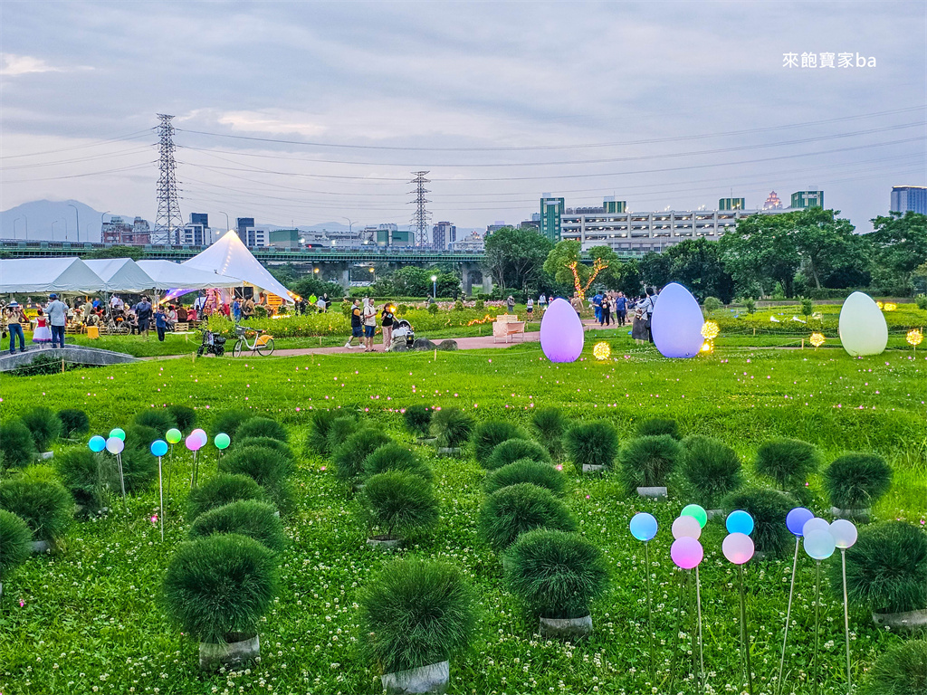 【2025新北河濱蝶戀季・初夏奇境】8萬株花海秘境，夜賞璀璨光影，邂逅初夏才有的浪漫！（交通、活動資訊） @來飽寶家ba
