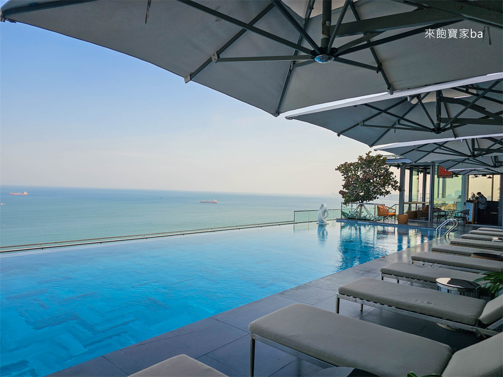 【峴港住宿推薦】Le Sands Oceanfront Danang Hotel｜峴港沙灘海濱飯店對面就是美溪海灘、頂樓附設絕美無邊際泳池 @來飽寶家ba