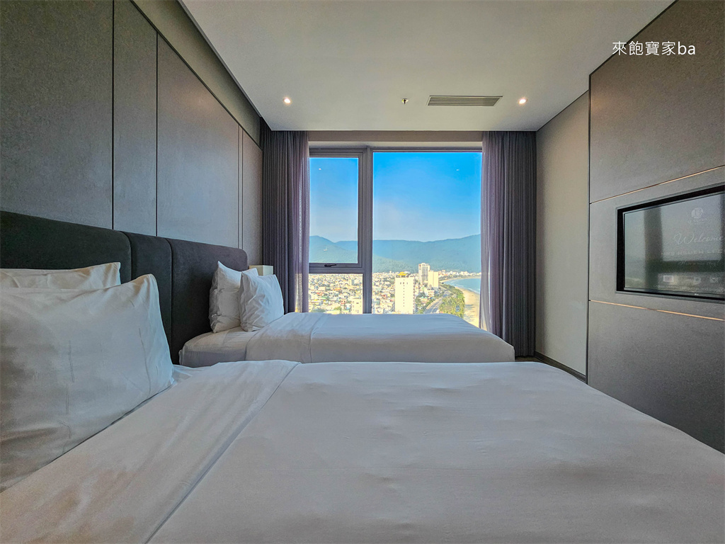 【峴港住宿推薦】Le Sands Oceanfront Danang Hotel｜峴港沙灘海濱飯店對面就是美溪海灘、頂樓附設絕美無邊際泳池 @來飽寶家ba