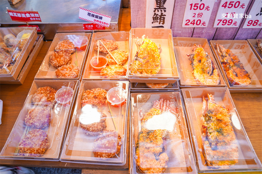 台中海鮮推薦【阿布潘水產】台中超人氣海鮮超市，海鮮控必買活體海鮮、生魚片，必逛假日市集 @來飽寶家ba