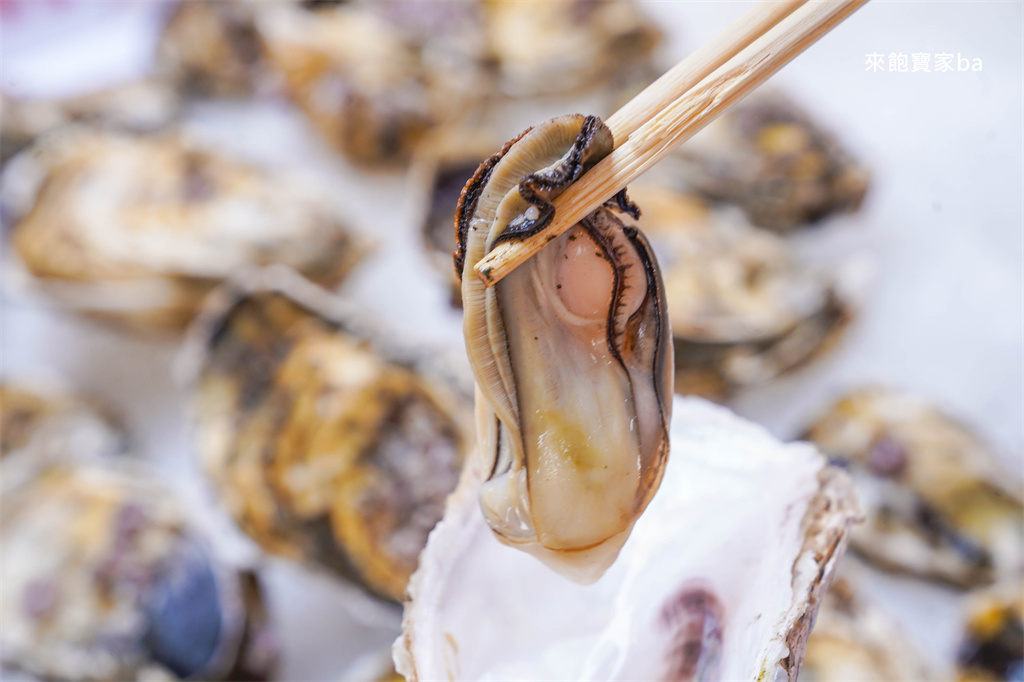 台中海鮮推薦【阿布潘水產】台中超人氣海鮮超市，海鮮控必買活體海鮮、生魚片，必逛假日市集 @來飽寶家ba