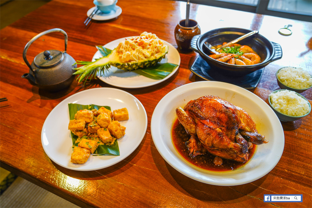 花蓮鳳林美食【月廬食堂】隱身在山林的花蓮合菜餐廳，必點梅子雞（菜單、評價） @來飽寶家ba