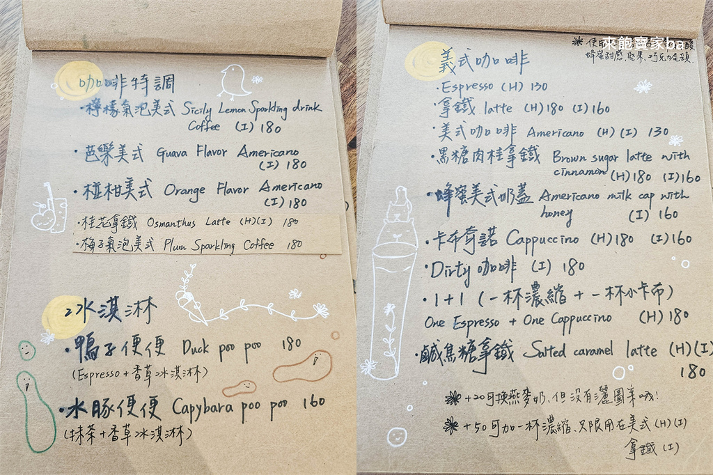 埔里美食【享日啡啡】南投水豚咖啡廳，用餐就能免費與水豚近距離互動 @來飽寶家ba