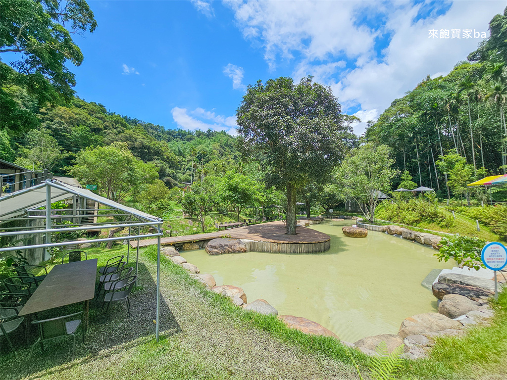 埔里景點【岸境濕地莊園】南投埔里山泉戲水區~結合戲水、咖啡廳、生態導覽 @來飽寶家ba