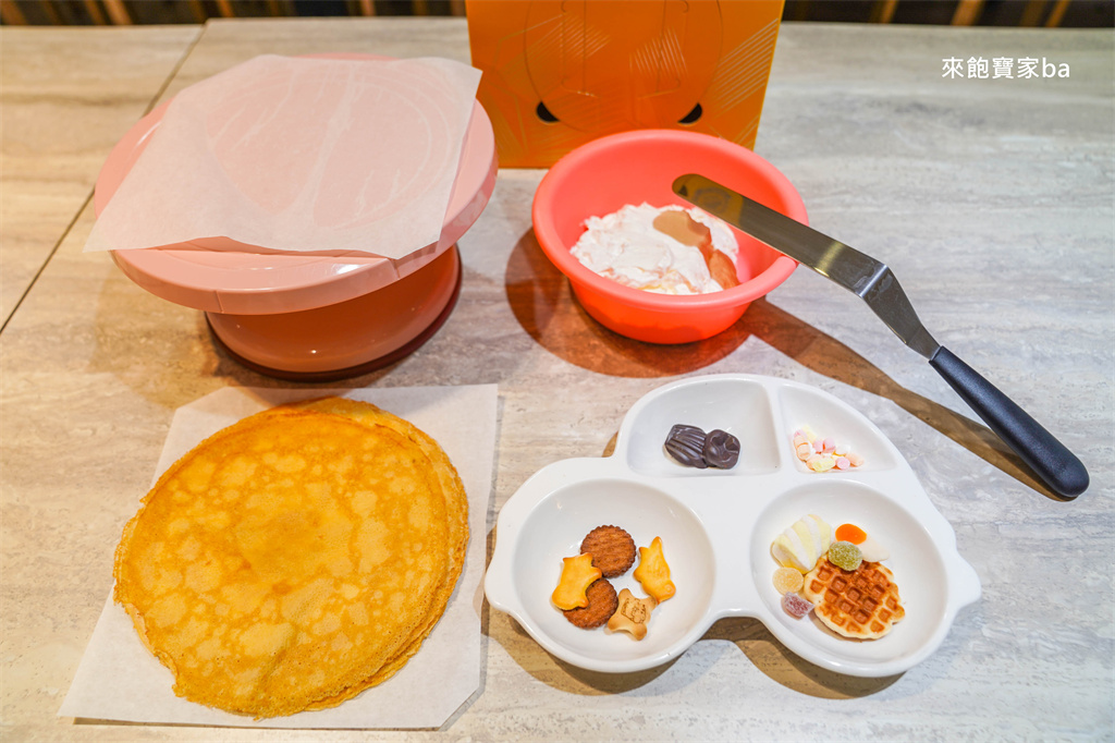 雲林斗六【塔吉特Touched千層蛋糕大使館】免門票千層甜點觀光工廠、DIY千層蛋糕 @來飽寶家ba