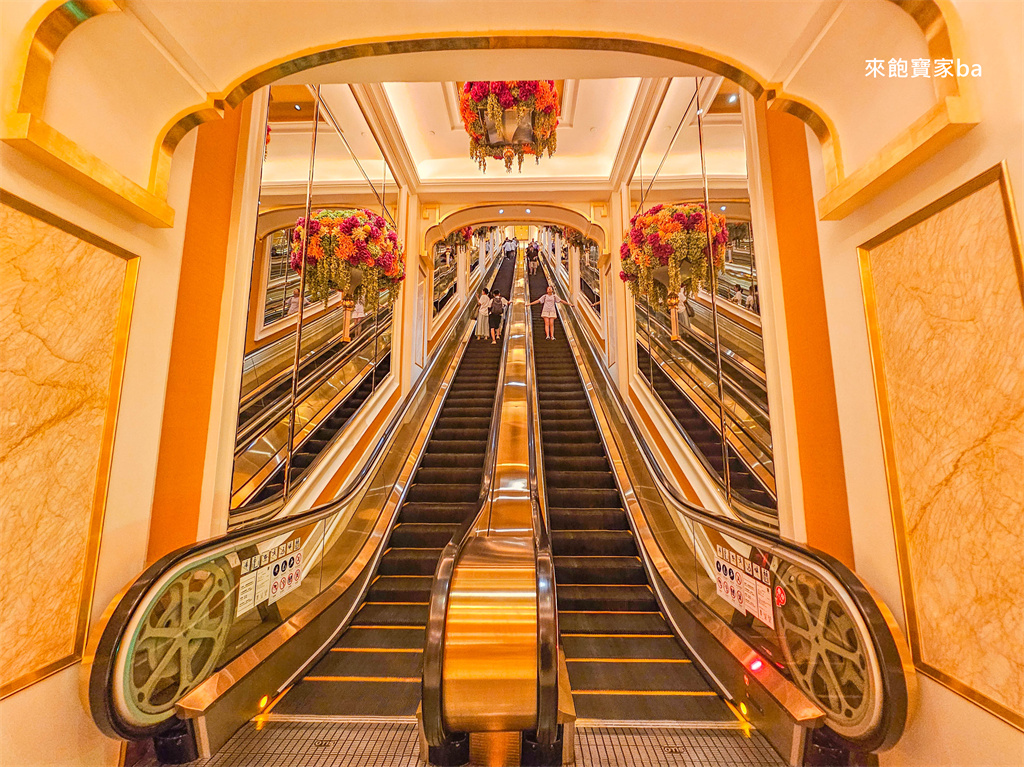 澳門景點【永利皇宮纜車】Wynn Palace 免費觀光纜車~交通、搭乘開放時間、表演湖時刻表 @來飽寶家ba
