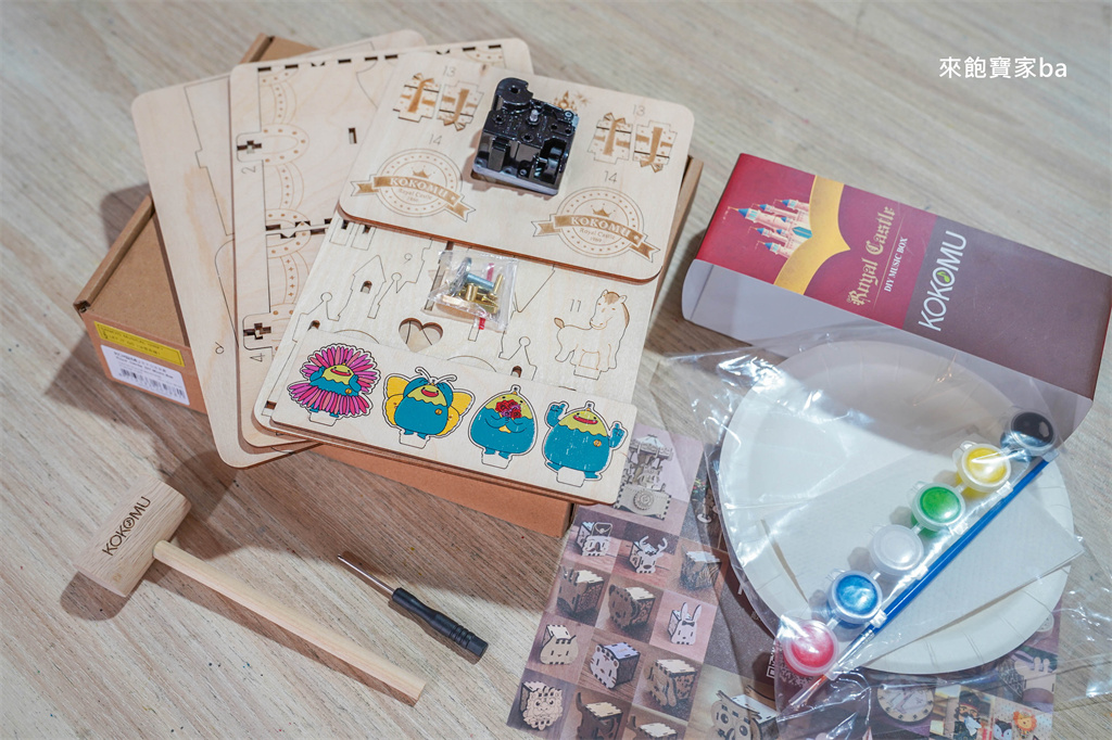 埔里景點【敲敲木工房】免門票~展示胡桃鉗士兵，DIY音樂盒的木工房！ @來飽寶家ba