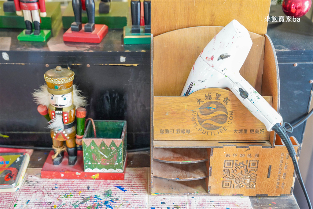 埔里景點【敲敲木工房】免門票~展示胡桃鉗士兵，DIY音樂盒的木工房！ @來飽寶家ba