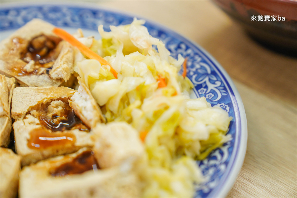 埔里美食【小醬臭豆腐古早麵 】臭豆腐創意料理、古早味小吃（餐點評價、菜單） @來飽寶家ba
