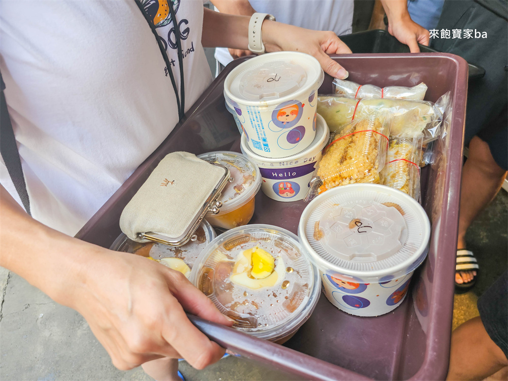 小琉球美食【洪媽媽早餐店】小琉球早餐扛霸子，必吃粉漿蛋餅、琉球粿、賓士包 @來飽寶家ba