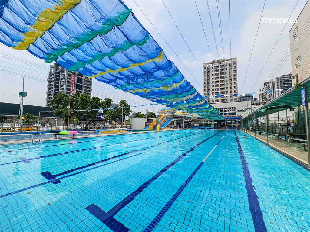 台中游泳池【富美游泳池】北屯滑水道泳池、兒童戲水池、SPA、藥池（設施開放時間、優惠票劵） @來飽寶家ba