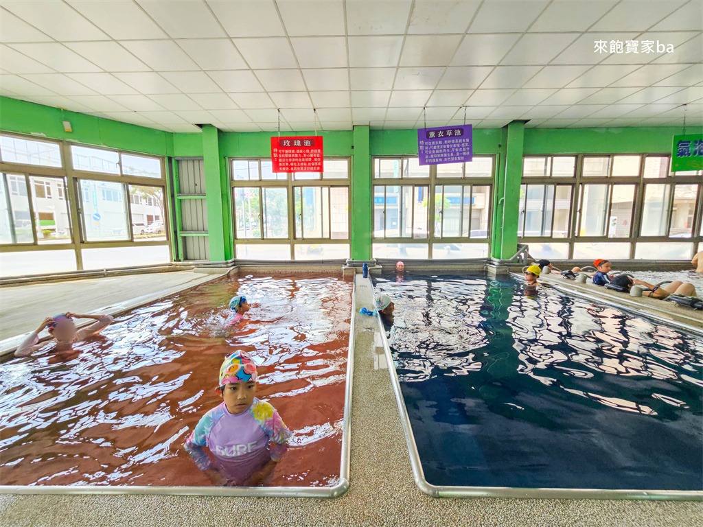 台中游泳池【富美游泳池】北屯滑水道泳池、兒童戲水池、SPA、藥池（設施開放時間、優惠票劵） @來飽寶家ba