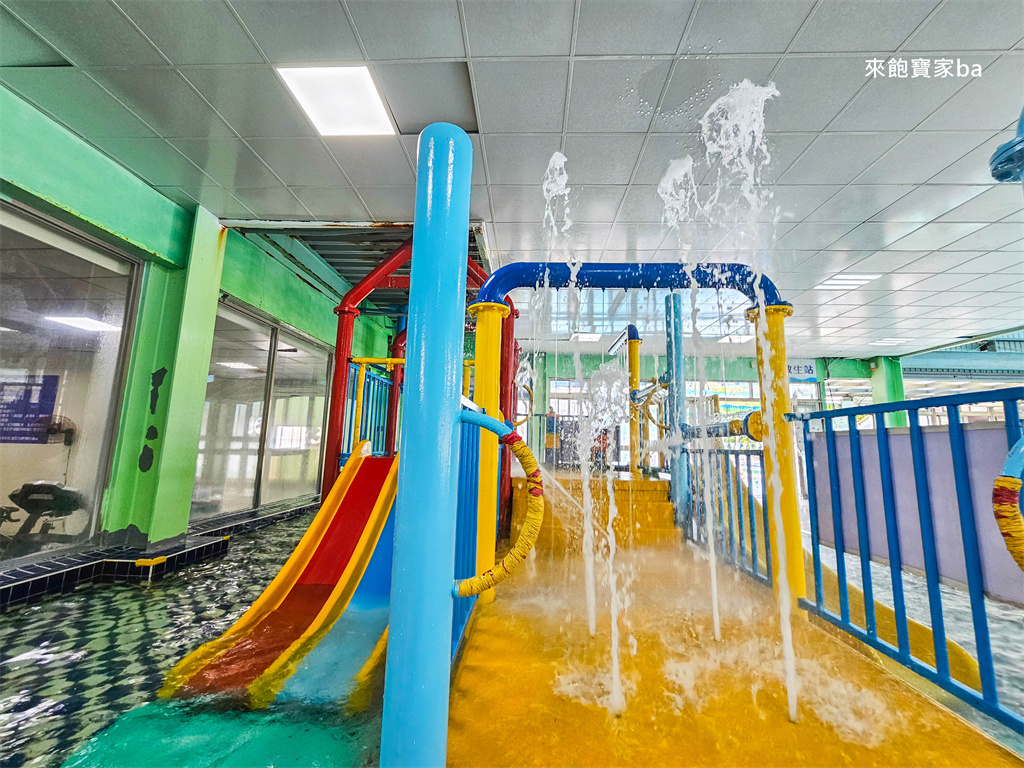 台中游泳池【富美游泳池】北屯滑水道泳池、兒童戲水池、SPA、藥池（設施開放時間、優惠票劵） @來飽寶家ba