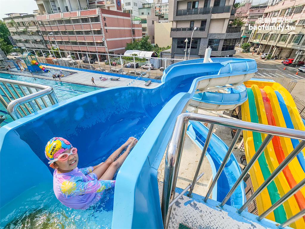 台中游泳池【寶闊健康活水休閒館】戶外滑水道、兒童戲水池、室內SPA池、蒸氣烤箱（設施開放時間、優惠票劵） @來飽寶家ba