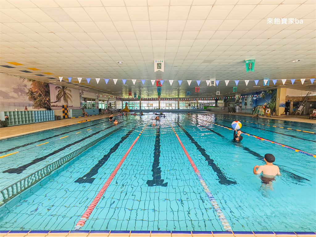 台中游泳池【沈老師游泳池】潭子360度滑水道、兒童戲水池、SPA（設施開放時間、優惠票劵） @來飽寶家ba