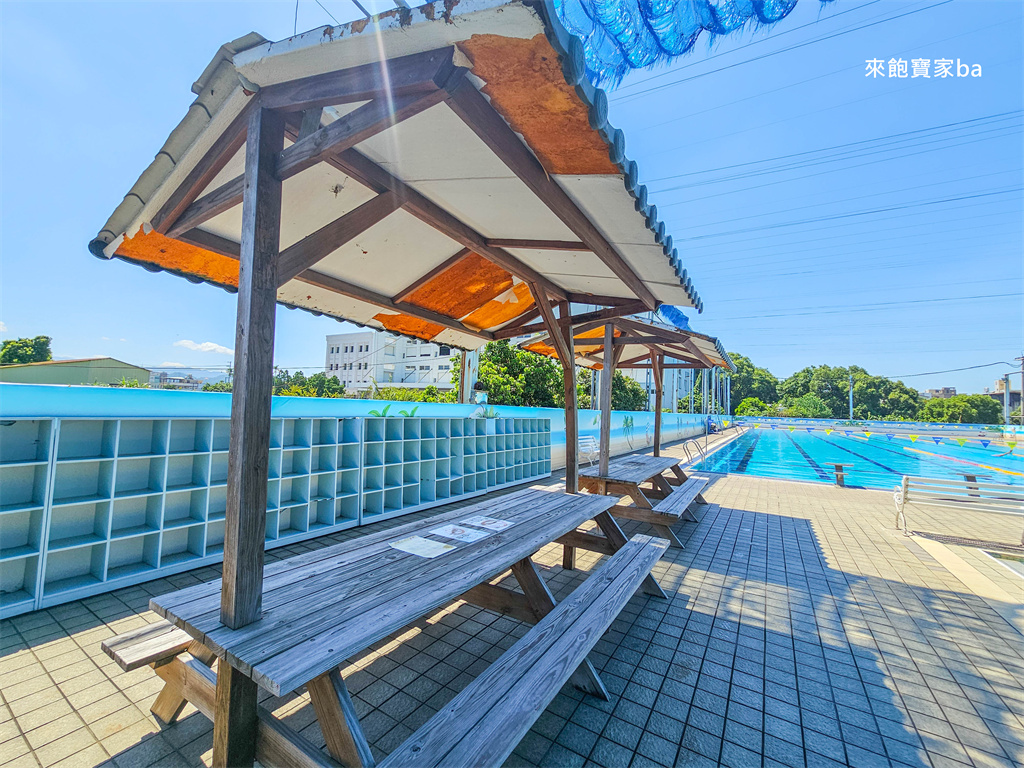 台中游泳池【沈老師游泳池】潭子360度滑水道、兒童戲水池、SPA（設施開放時間、優惠票劵） @來飽寶家ba