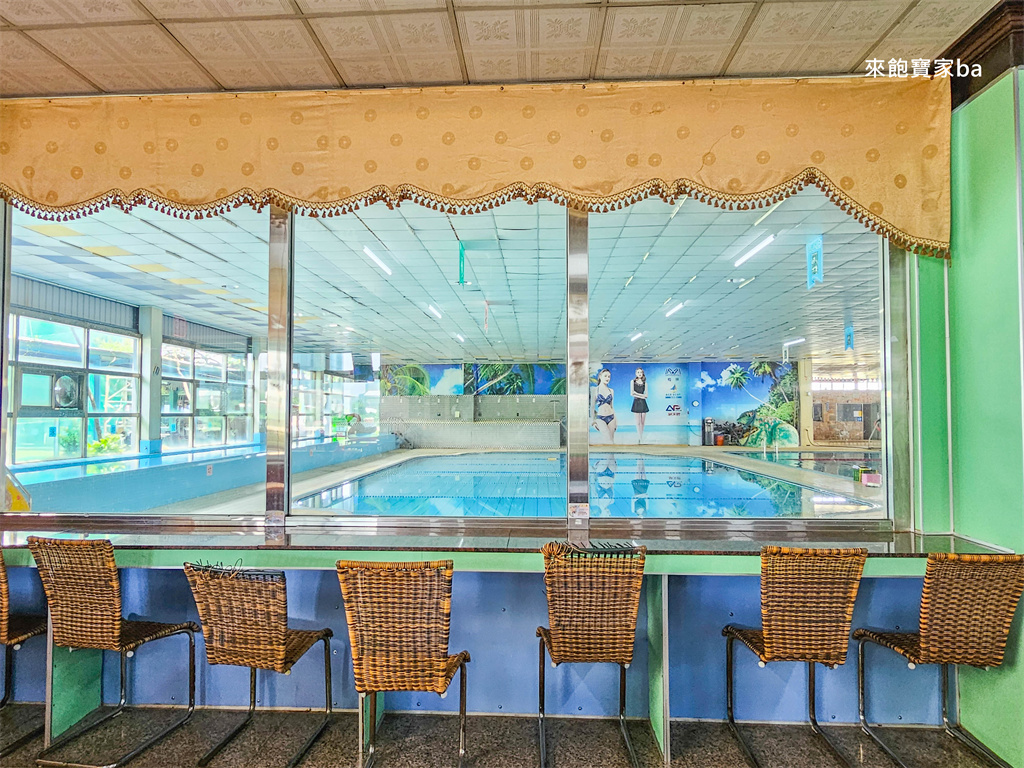 台中游泳池【沈老師游泳池】潭子360度滑水道、兒童戲水池、SPA（設施開放時間、優惠票劵） @來飽寶家ba