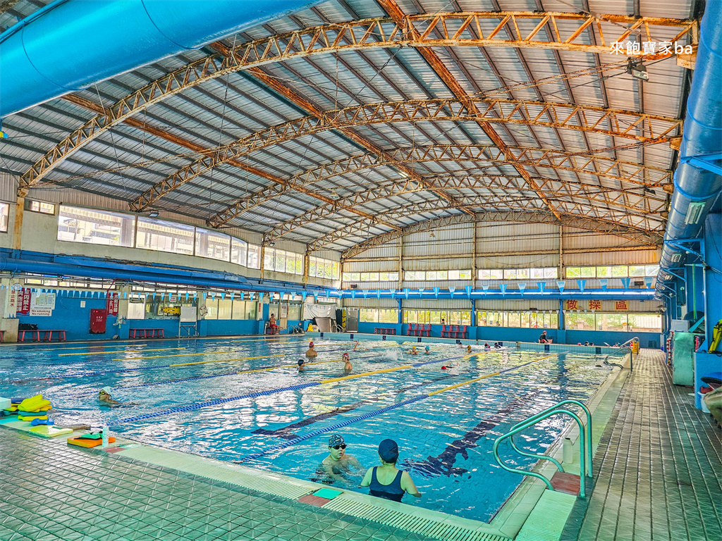 台中游泳池【美誼游泳池】滑水道、全家福滑水道、SPA、蒸氣烤箱（設施開放時間、優惠票劵） @來飽寶家ba