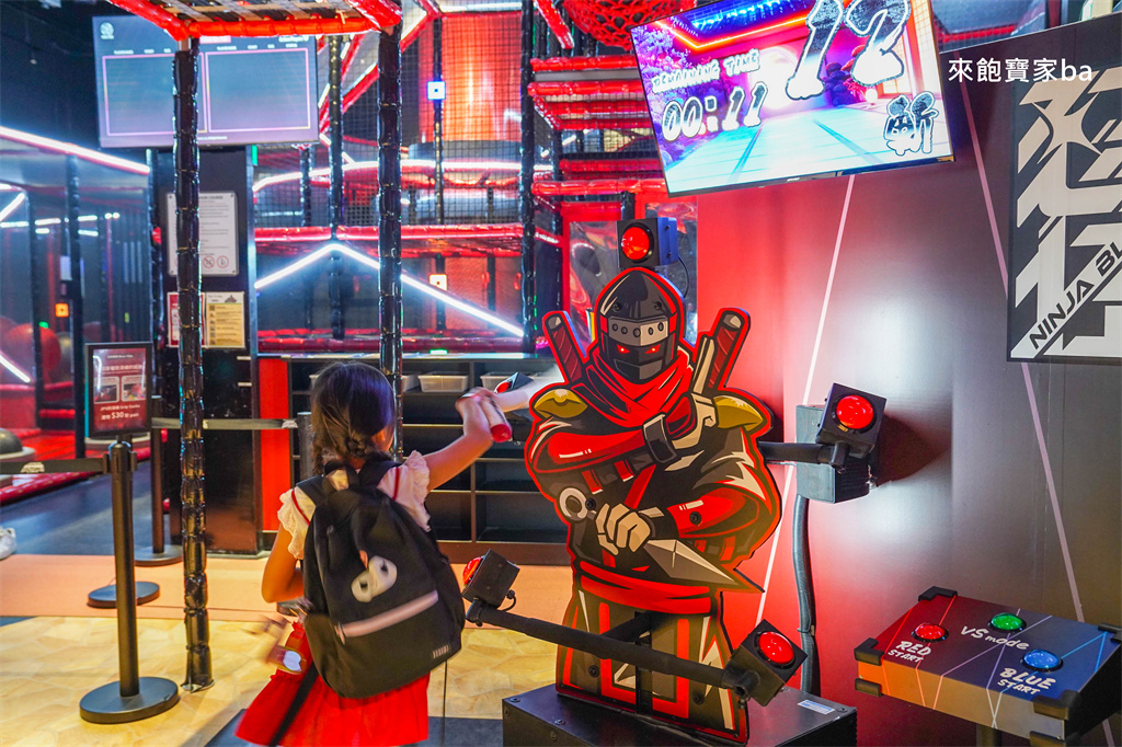 香港親子景點【JP超動感世界】香港 JOYPOLIS SPORTS~源自日本結合運動、忍者主題的室內遊戲場 @來飽寶家ba