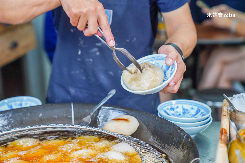 水里美食【董家肉圓】在地70年人氣老店，董家三兄弟肉圓配免費大骨湯 @來飽寶家ba