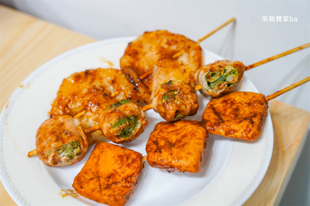 台中清水美食【寶賢烤肉】不起眼小店卻有超狂人氣，必點寶賢鴨米血 @來飽寶家ba