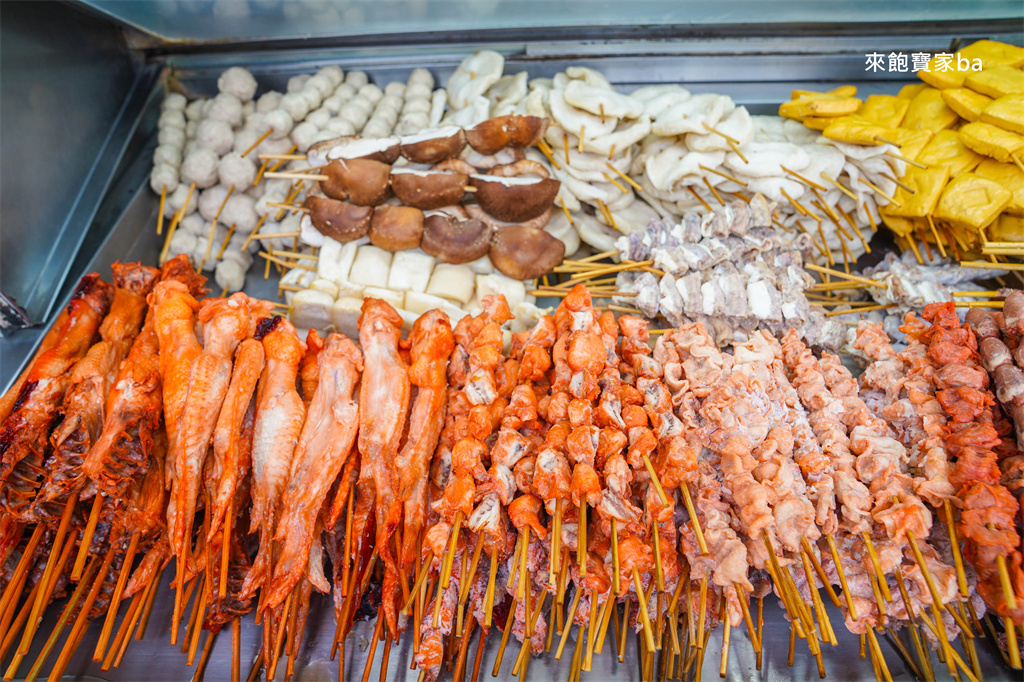 台中清水美食【寶賢烤肉】不起眼小店卻有超狂人氣，必點寶賢鴨米血 @來飽寶家ba